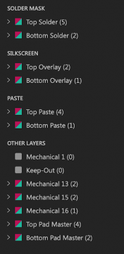 Fig. 4 - Quick view of changes