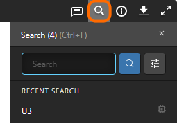 Altium 365 Viewer's Search pane.